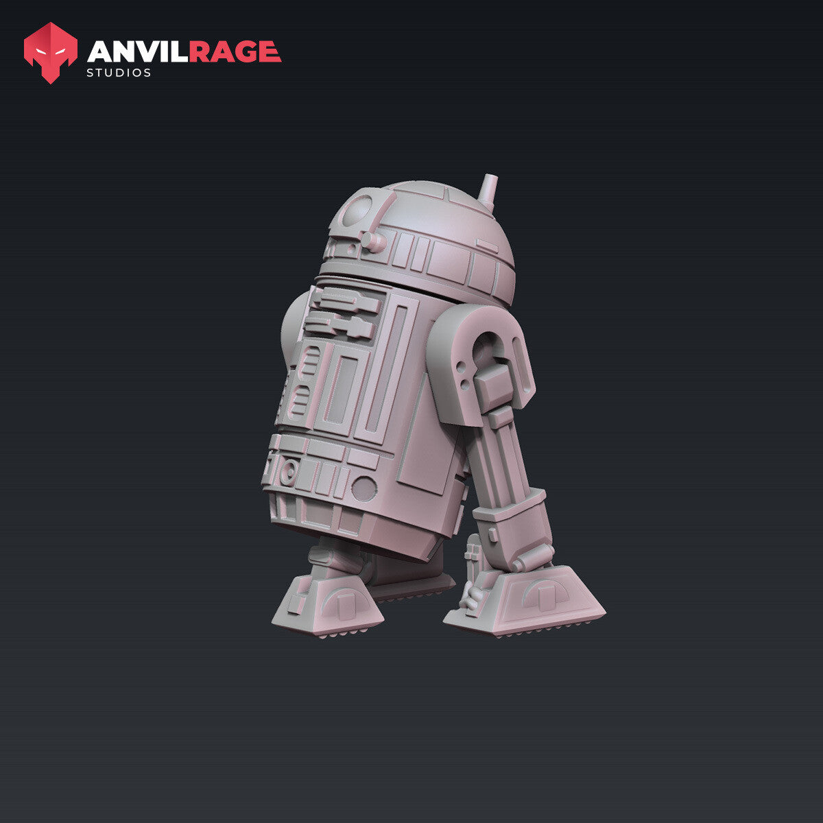 Famous Droid miniature, alternate view
