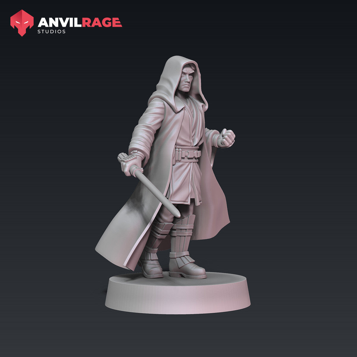 Hooded Chosen One miniature, alternate view