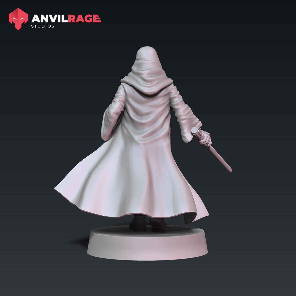 Hooded Chosen One miniature, alternate view