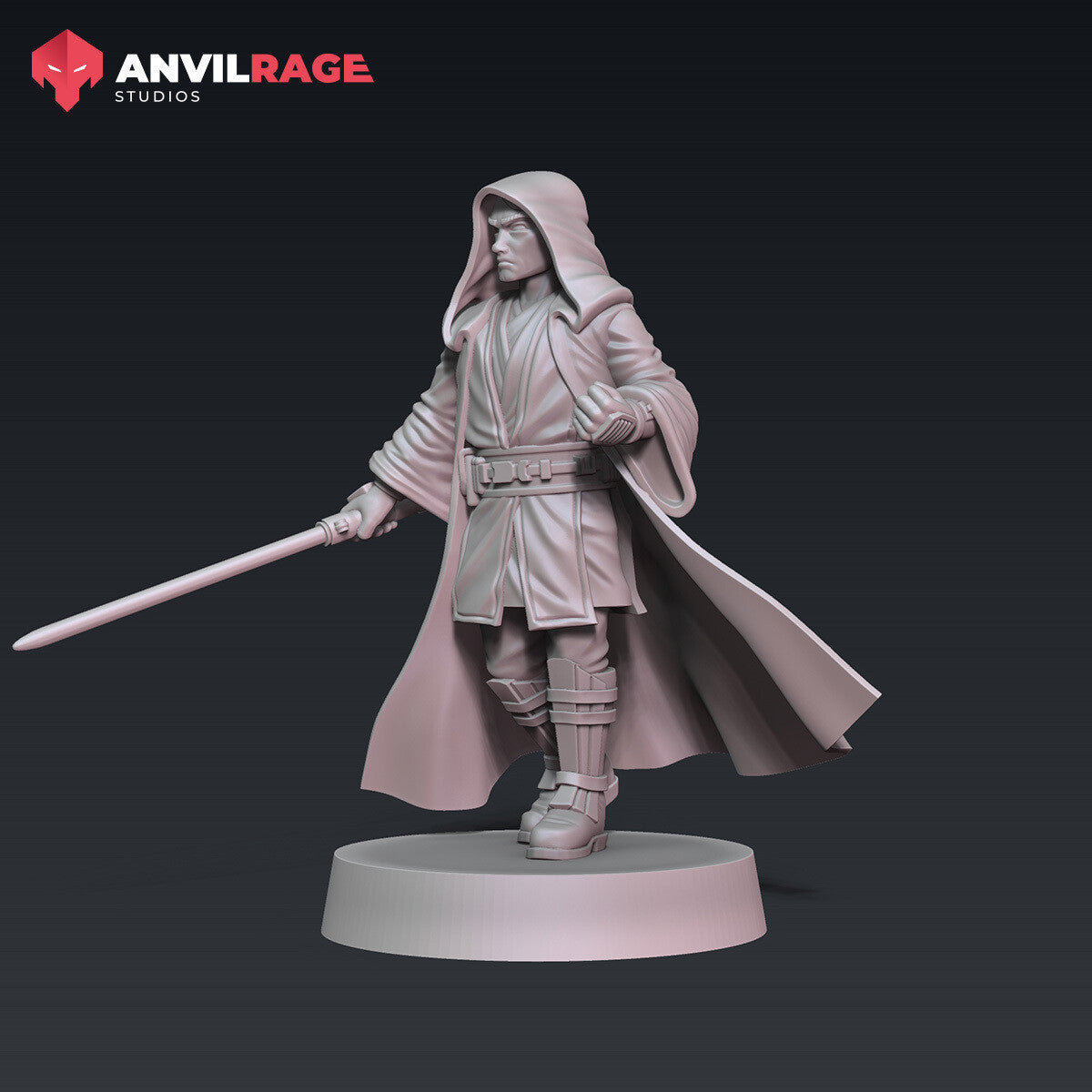 Hooded Chosen One miniature, alternate view