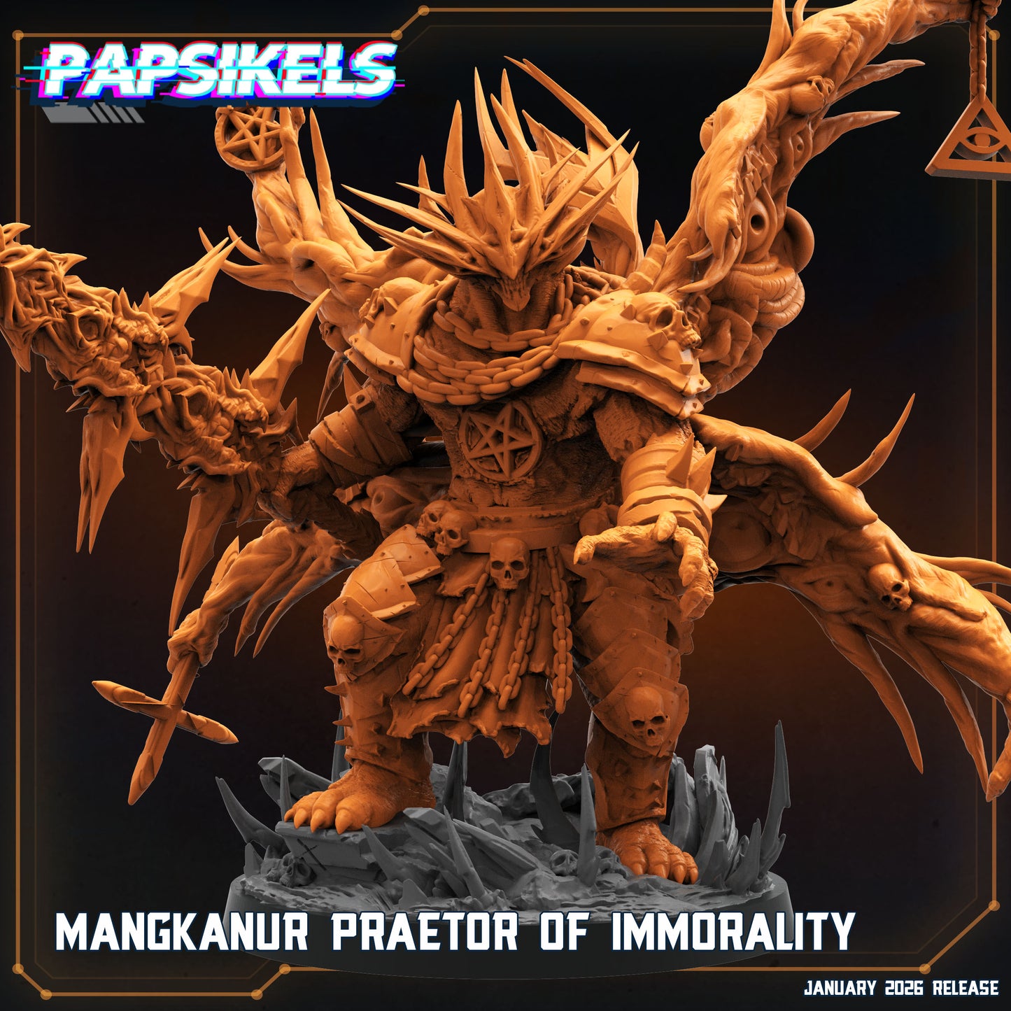Mangkanur Praetor of Immorality (Sculpted by Papsikels)