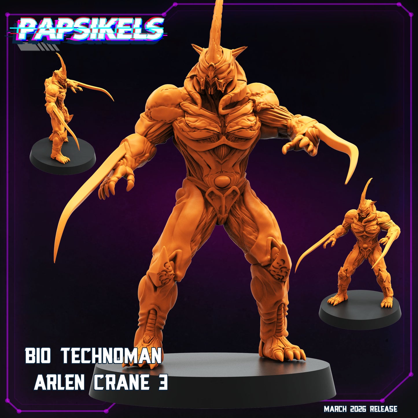 Bio Technoman Arlen Crane (sculpted by Papsikels) (Copy)