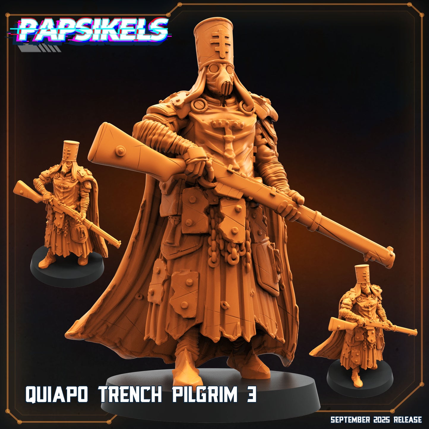 Quiapo Trench Pilgrims - set of 5 (Sculpted by Papsikels)