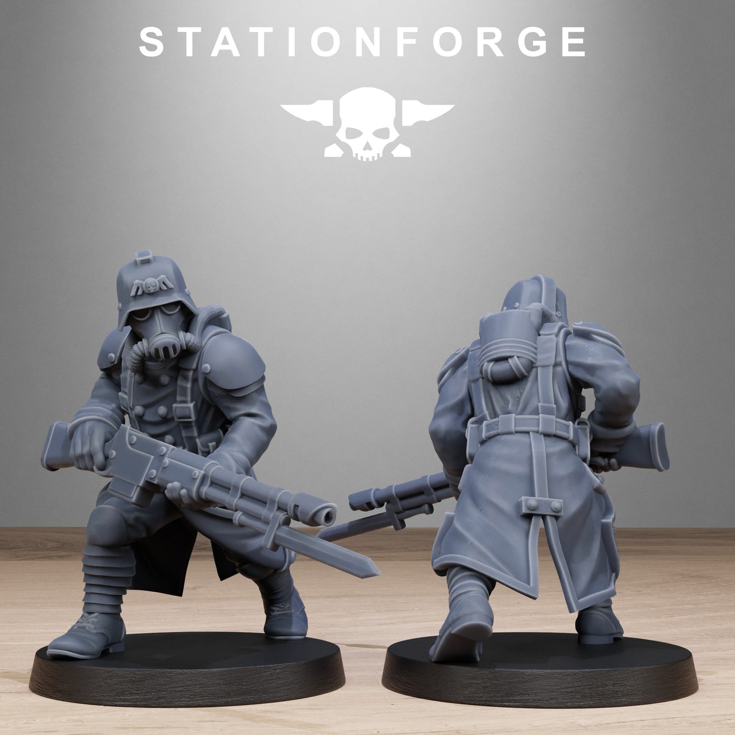 Grimguard Shovel Trenchers (Sculpted by Station Forge)