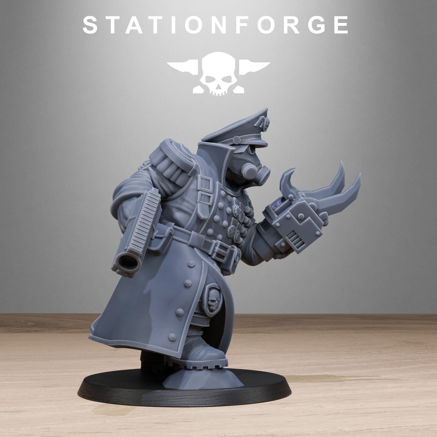 Freeguard Mutant Officer (Sculpted by Station Forge)