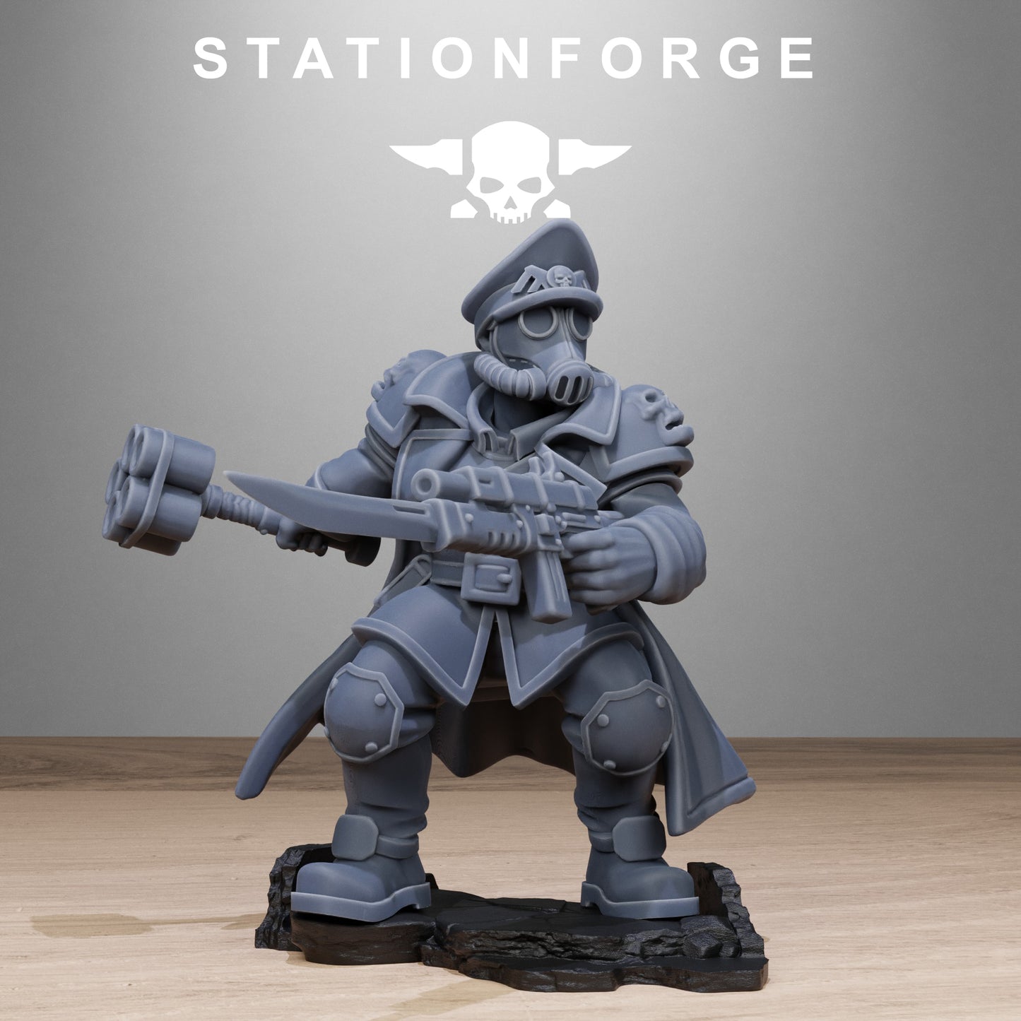 Grimguard Lieutenant - set of 2 (Sculpted by Stationforge)