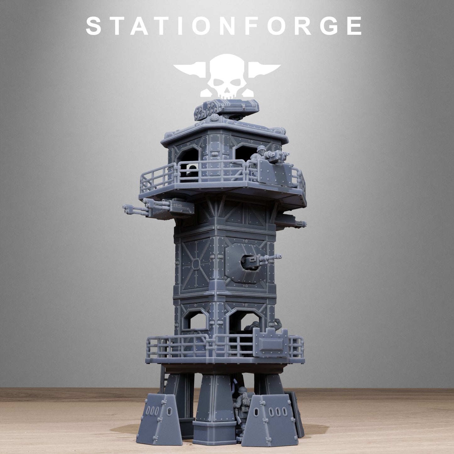 Freeguard Tower Guard - full kit (Sculpted by Stationforge)