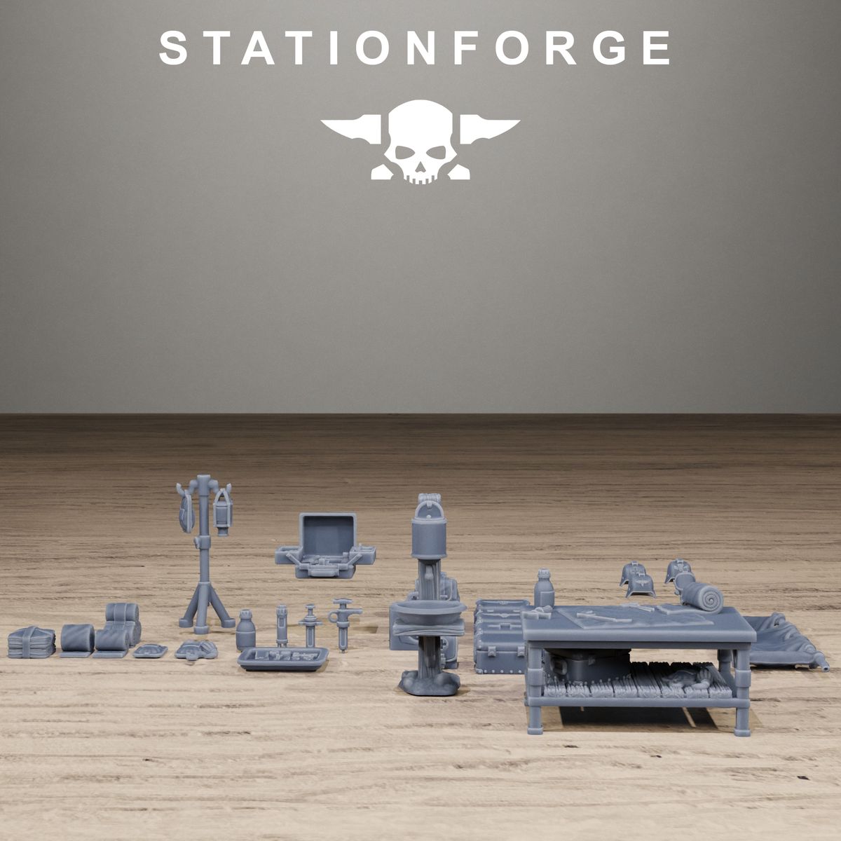 GrimGuard Medical Bits (Sculpted by Stationforge)