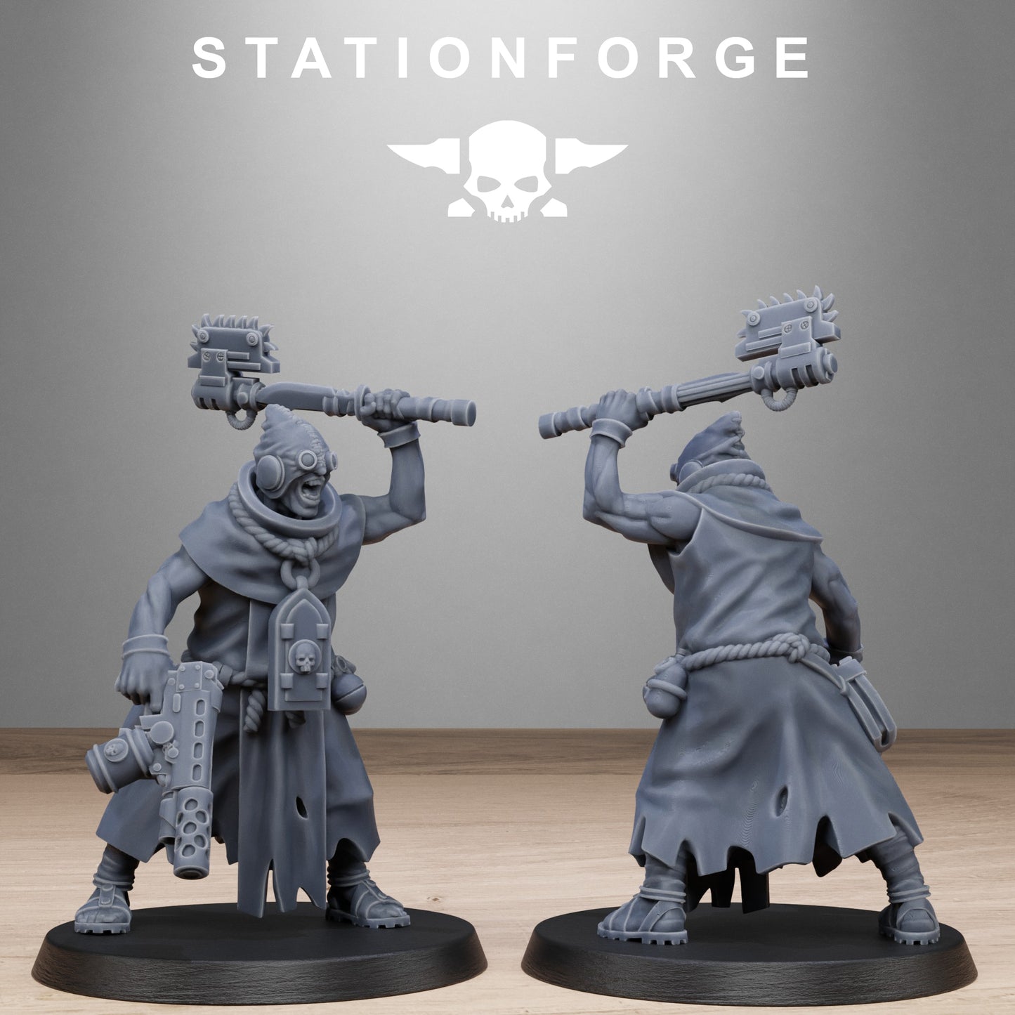 Grimcorp Firers - set of 10 (Sculpted by Stationforge)