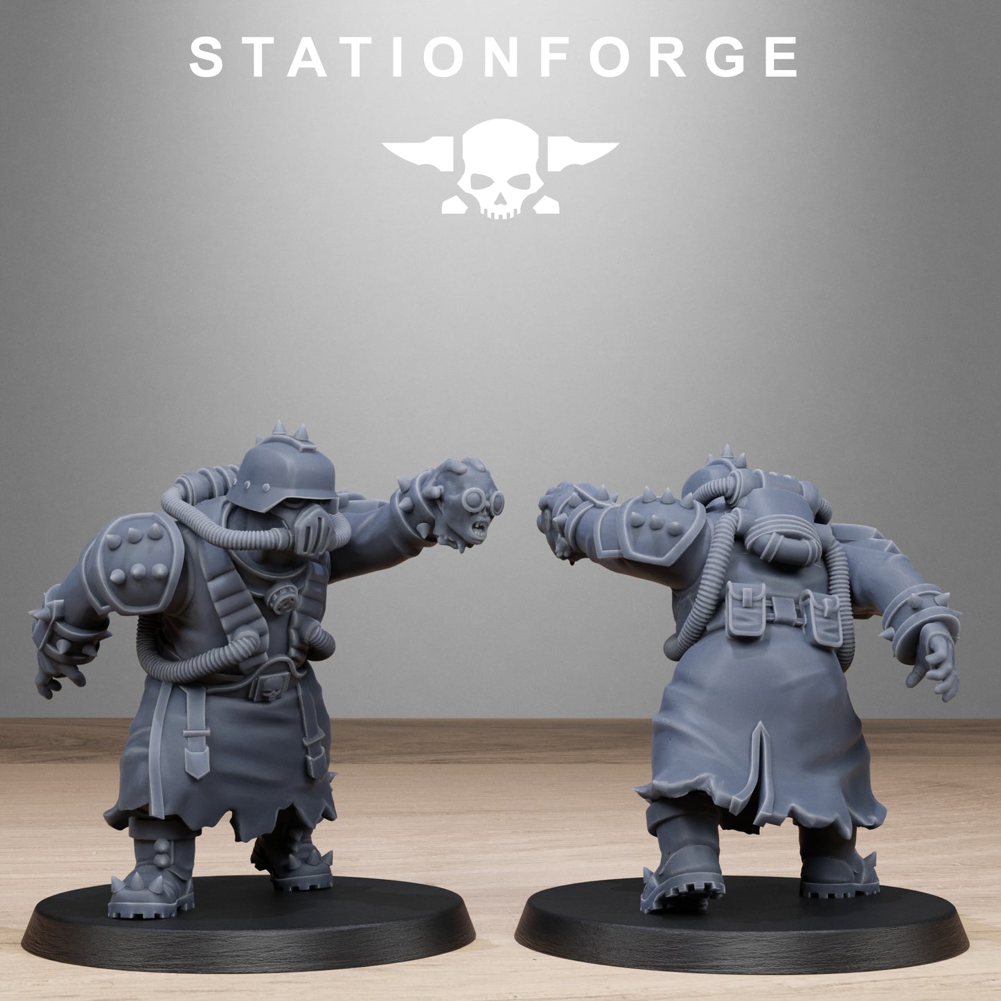 Corrupted Guard Filthcrew Mutants (Sculpted by Station Forge)