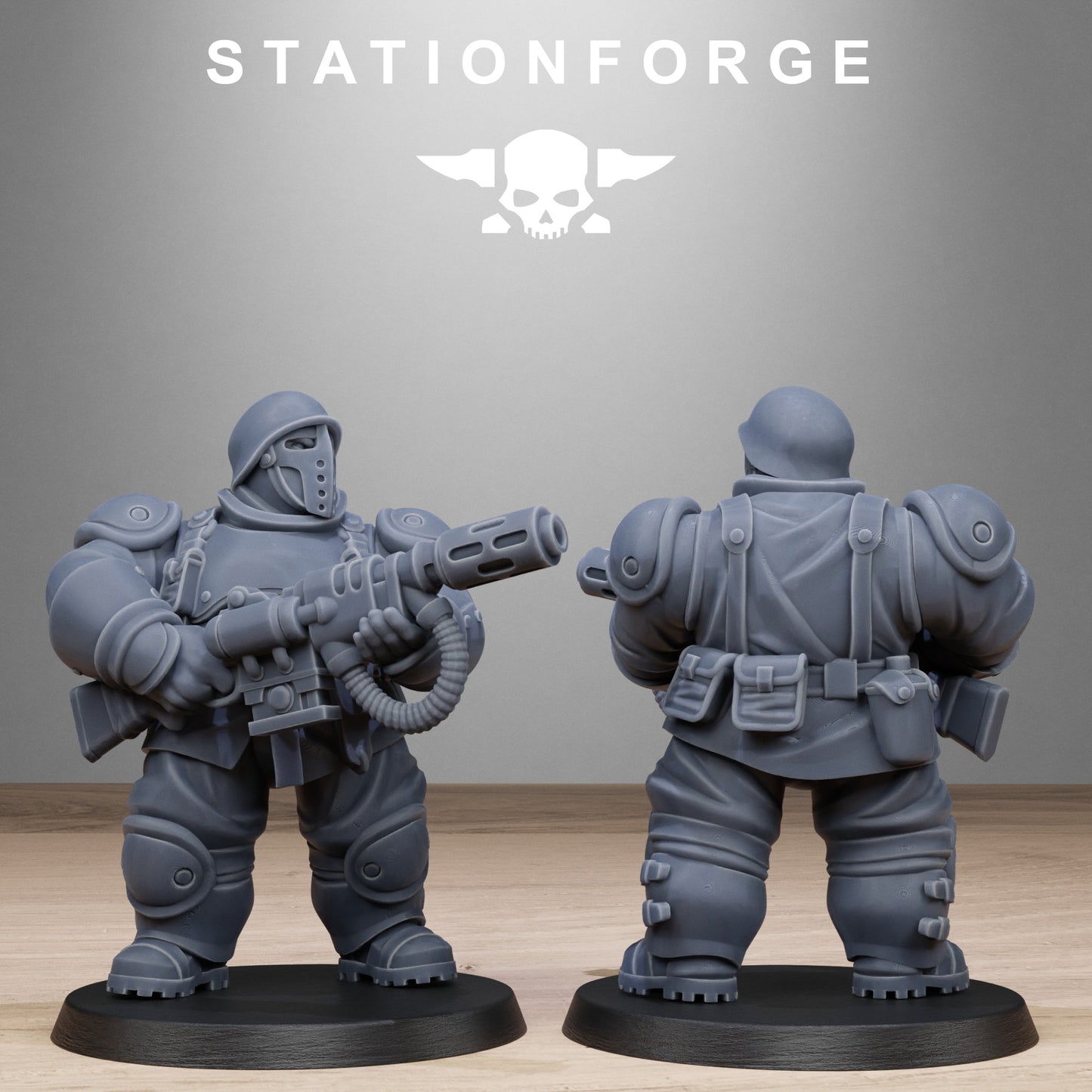 Freeguard Armored Mutants - set of 10 (Sculpted by Stationforge)