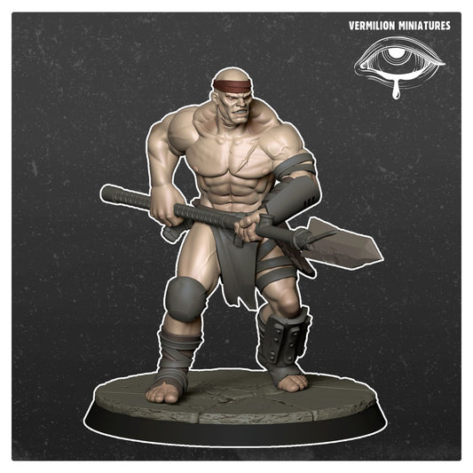 The Pack Overhuman 3 32mm resin miniature by Vermilion Miniatures