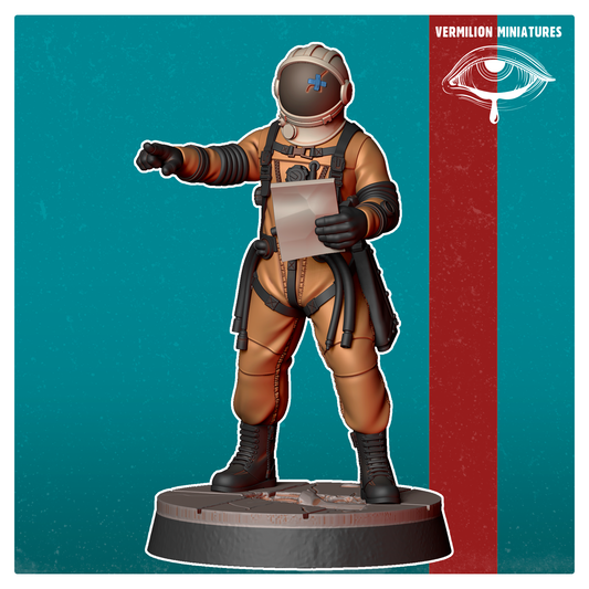 Cosmonaut 3 (Sculpted by Vermillion Miniatures)