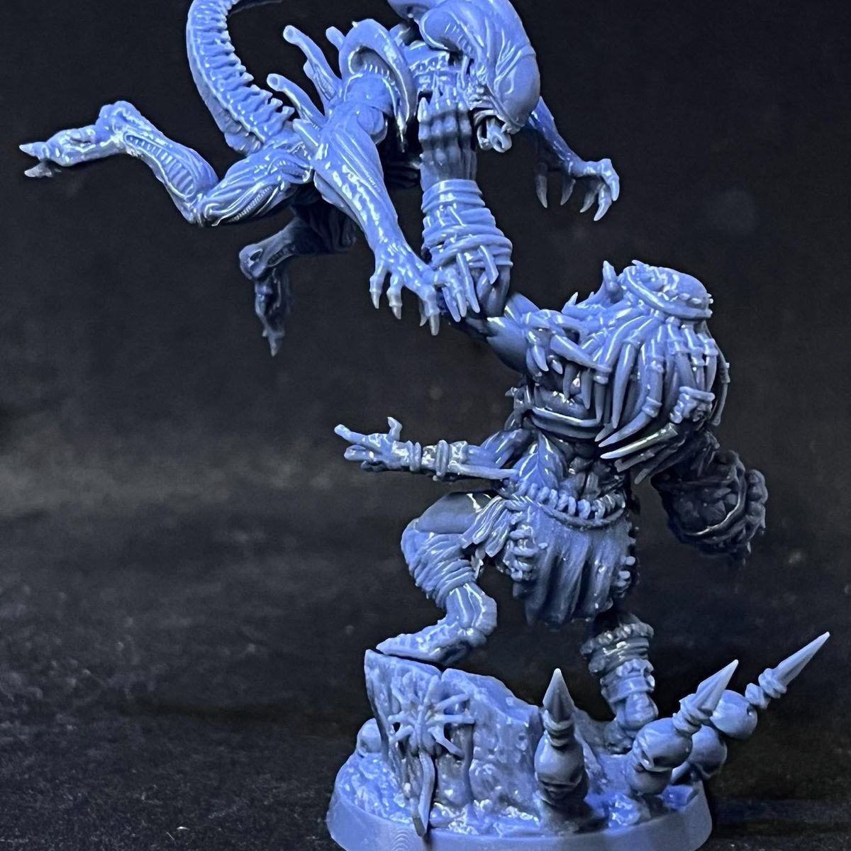 Xeno Behemoth Goliath vs Apex Colossal Predator (Sculpted by Papsikels)