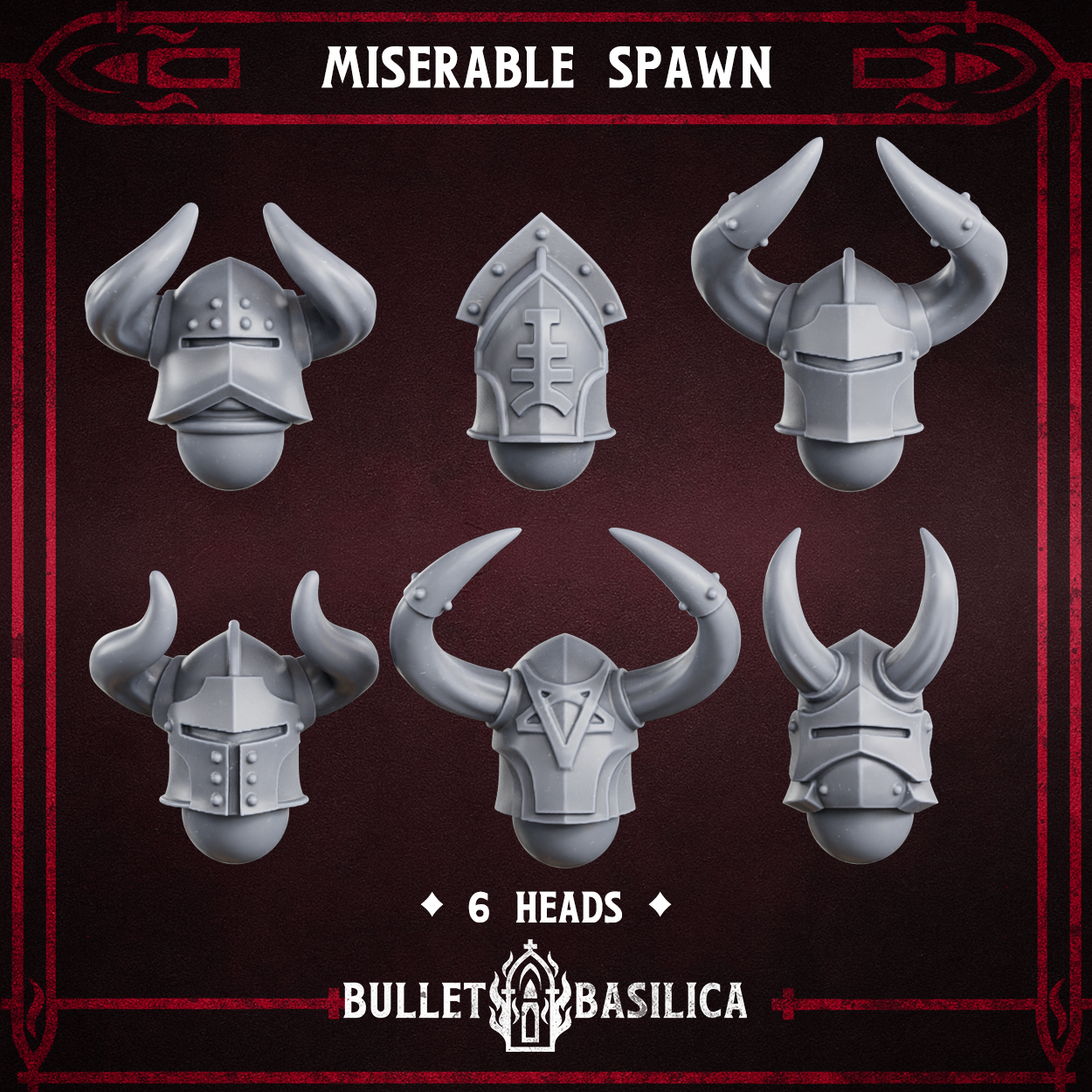 Blasphemic Warfighters Build Kit - Builds 5 (Sculpted by Bullet Basilica)
