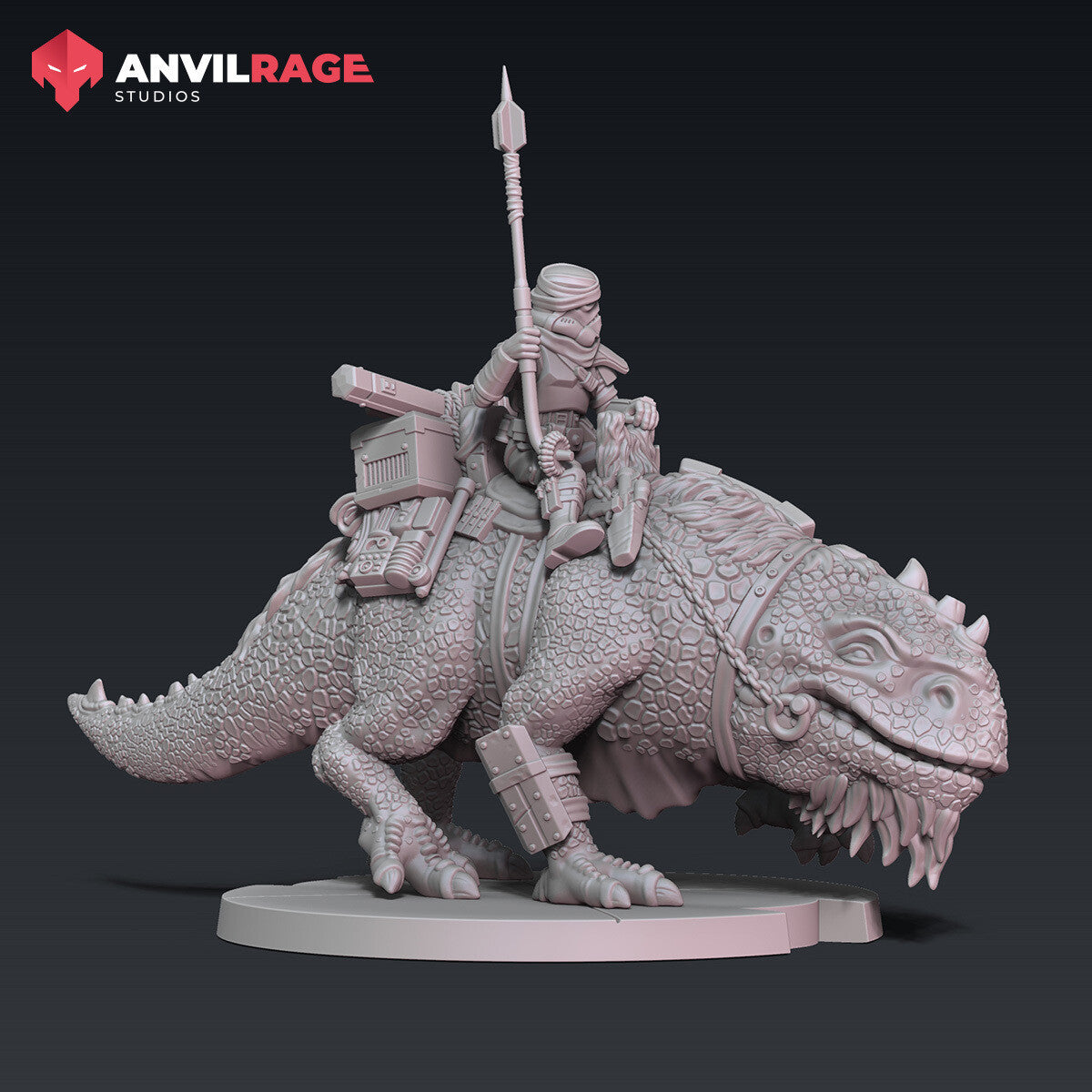 Ancient Lizard resin miniature