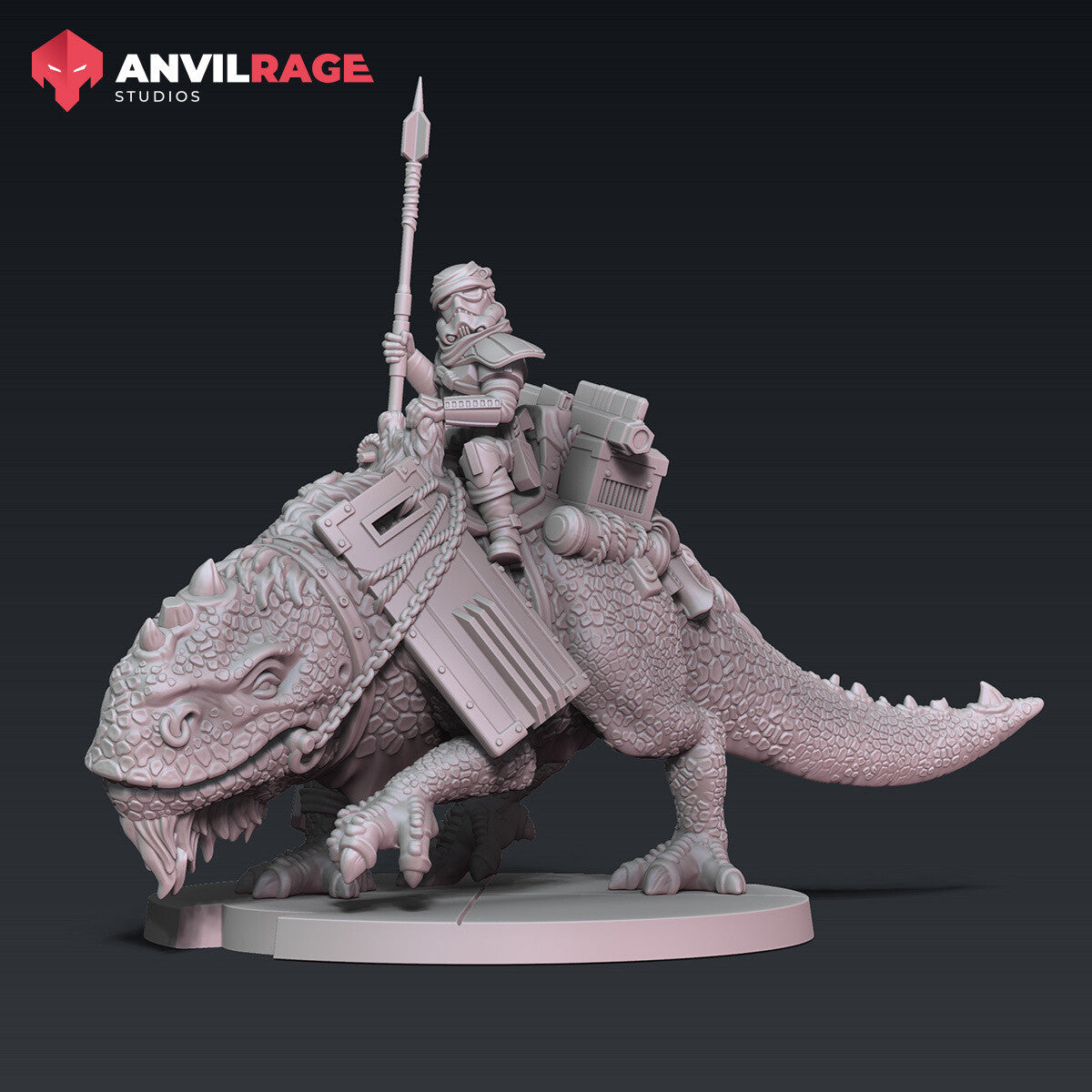 Ancient Lizard resin miniature