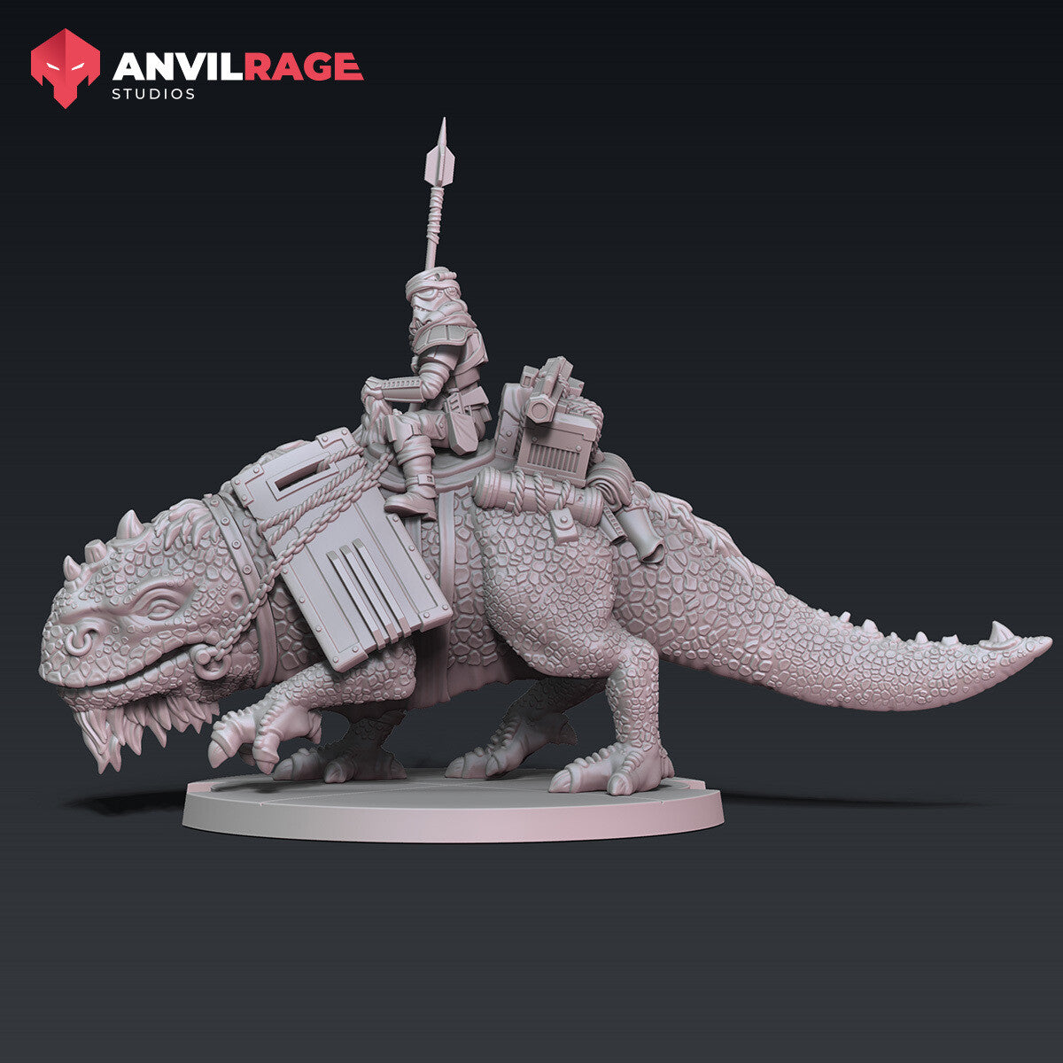 Ancient Lizard resin miniature