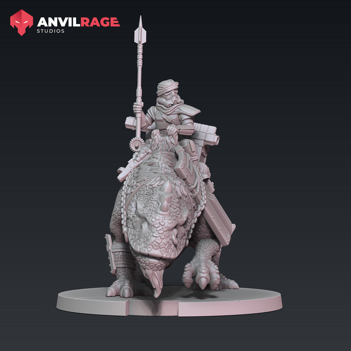 Ancient Lizard resin miniature