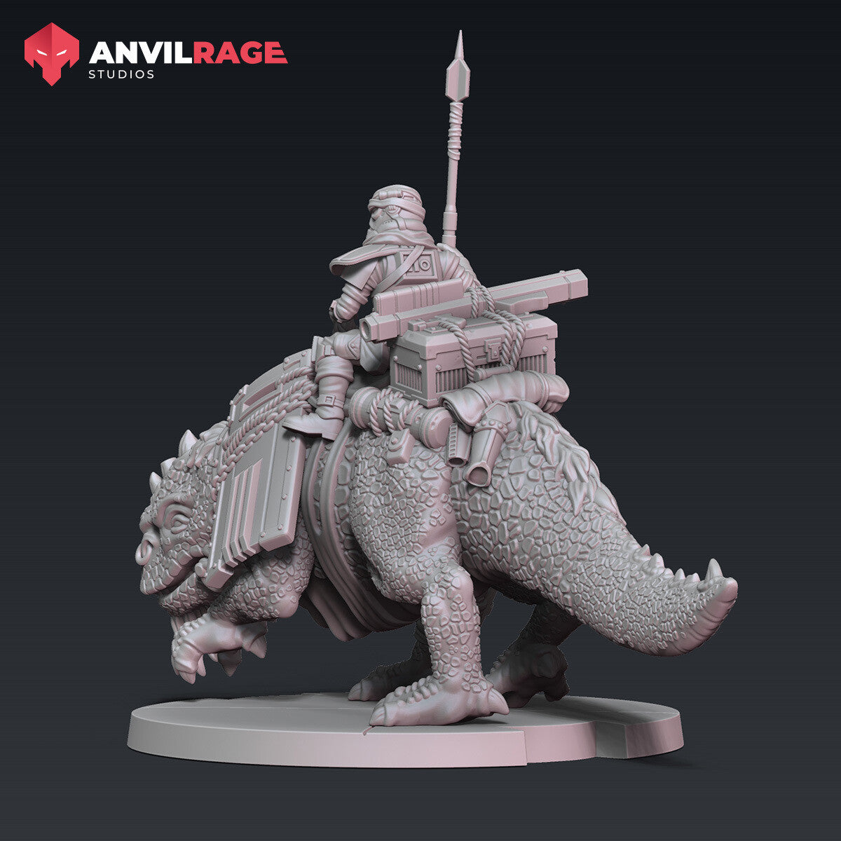 Ancient Lizard resin miniature