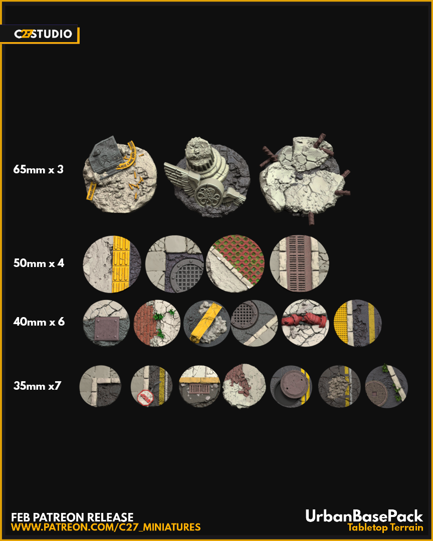 Urbanbase Pack Groundzero (Sculpted by C27 Studios)
