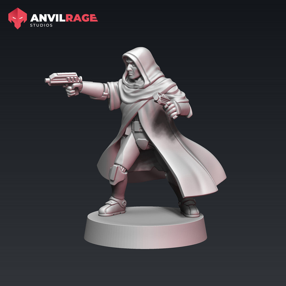 Incognito Replicator Captain miniature, alternate view