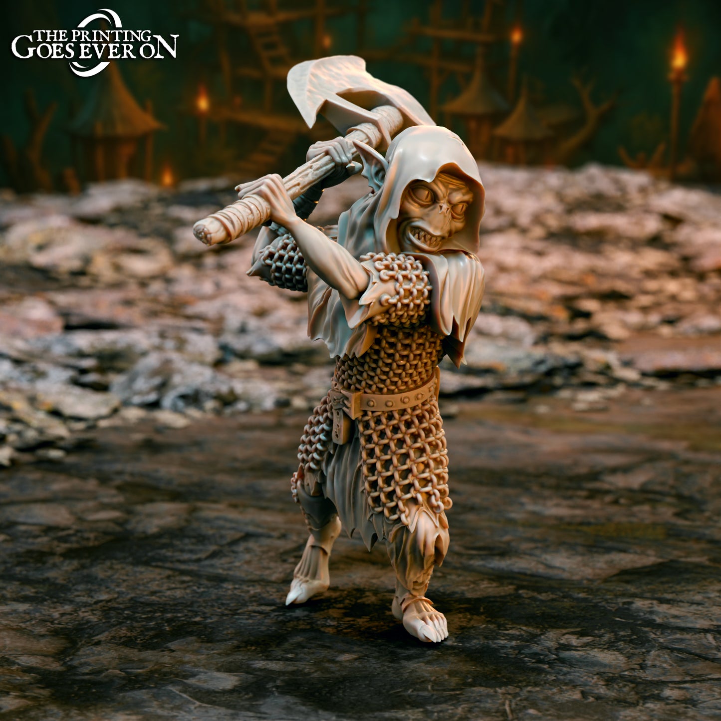 Goblin Stalkers - set of 3 (sculpted by Printing Goes Ever On)