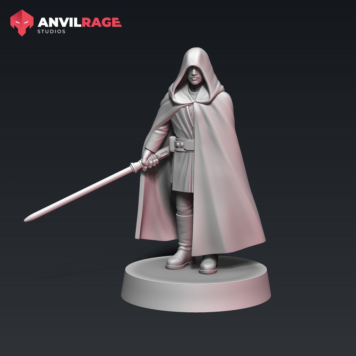 Master Luke heroic scale miniature