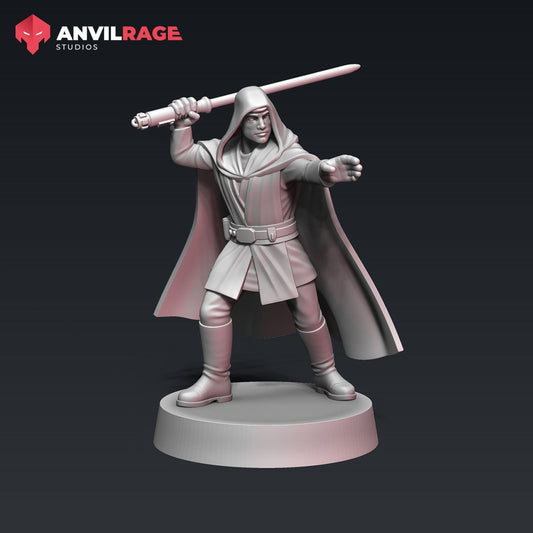 Master Luke action pose miniature