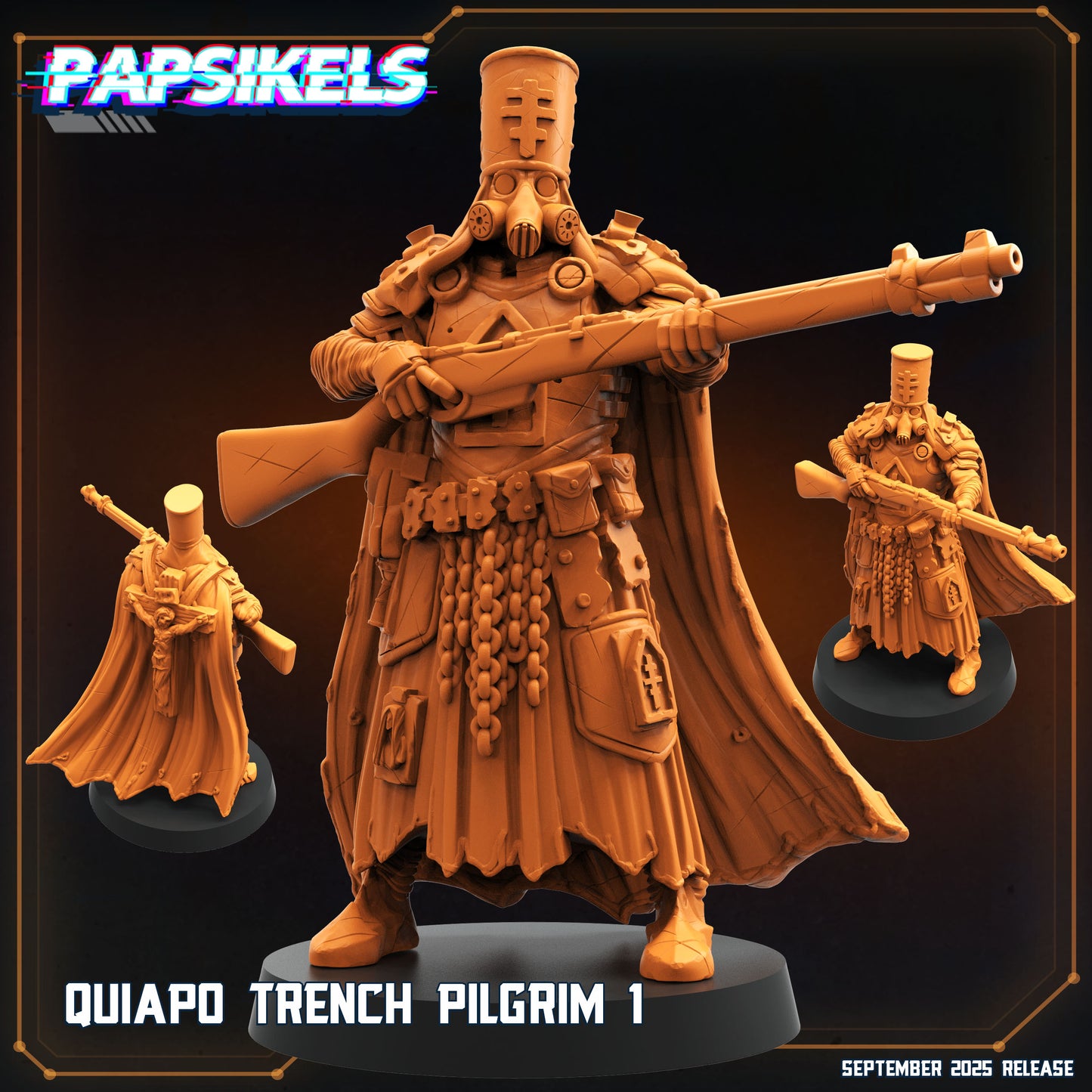 Quiapo Trench Pilgrims - set of 5 (Sculpted by Papsikels)