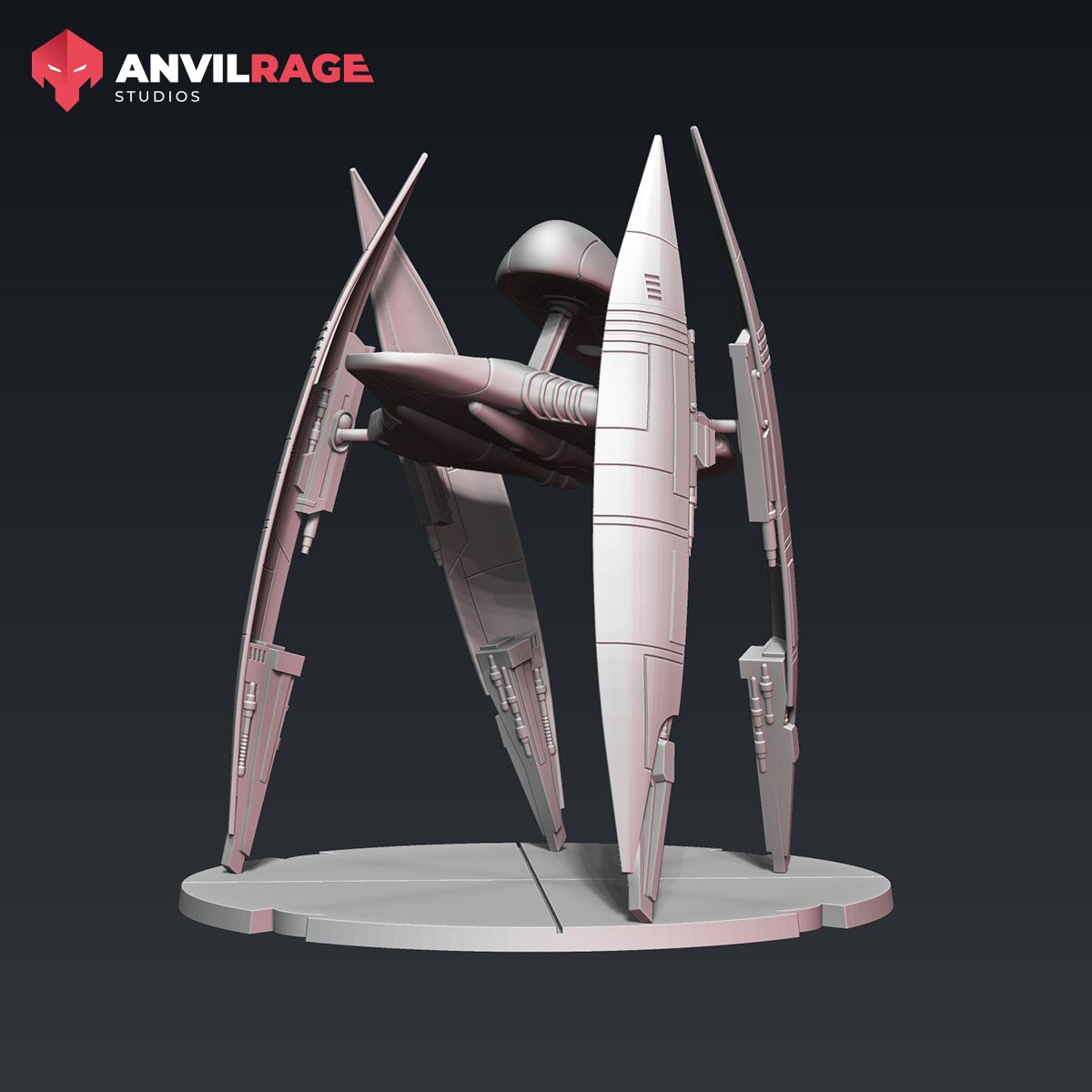 Starfighter Droid, front view
