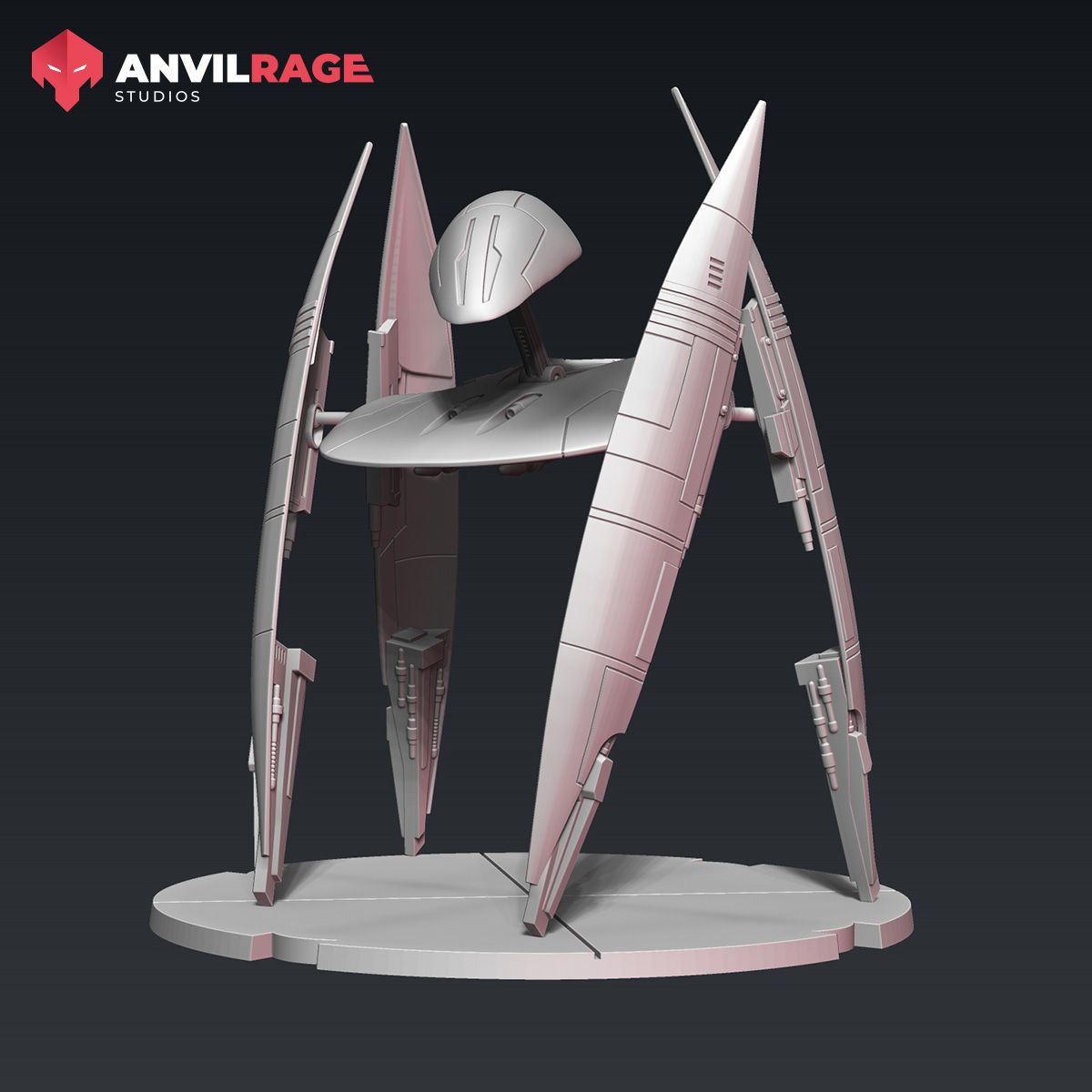 Starfighter Droid, alternate view