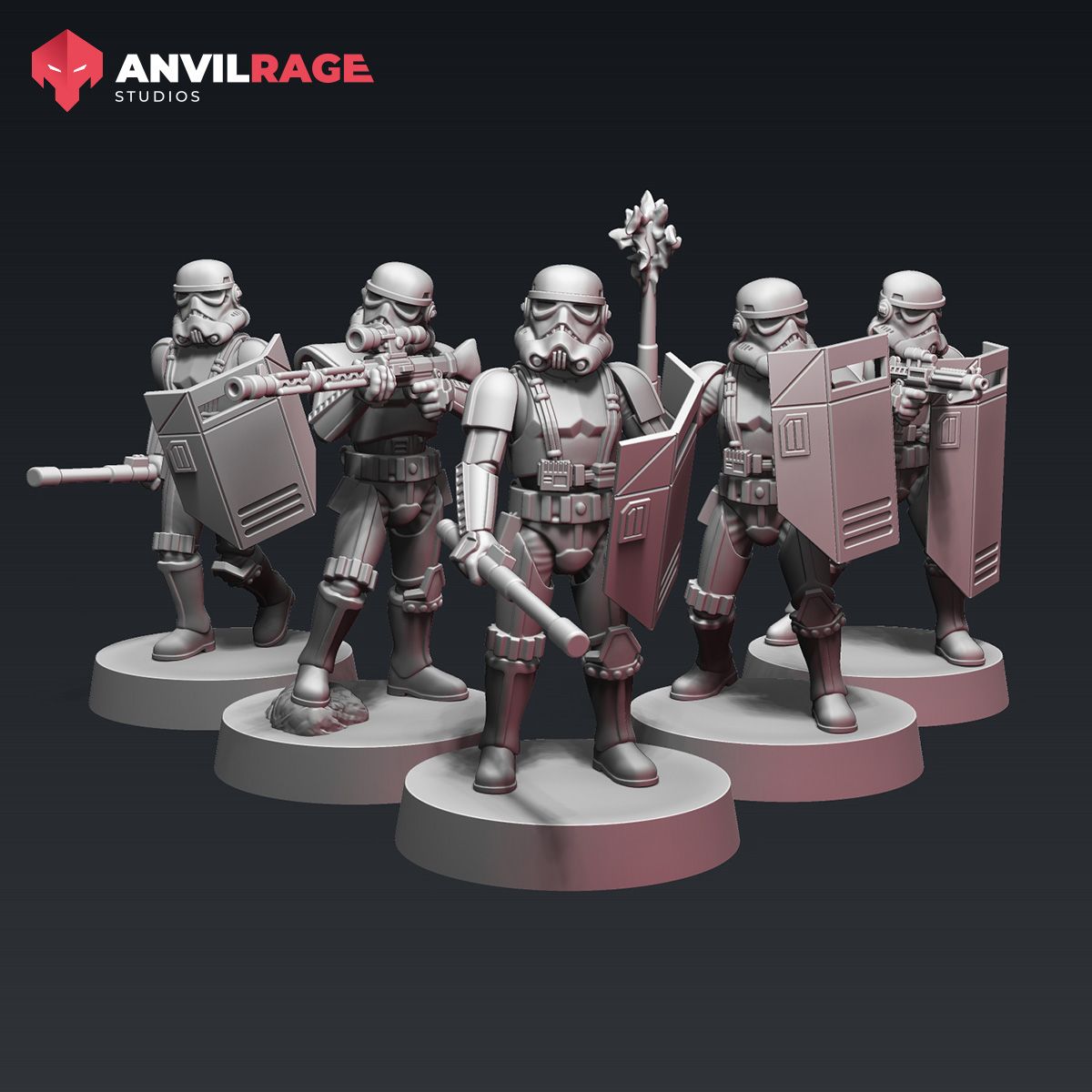Riot Control squad, alternate view