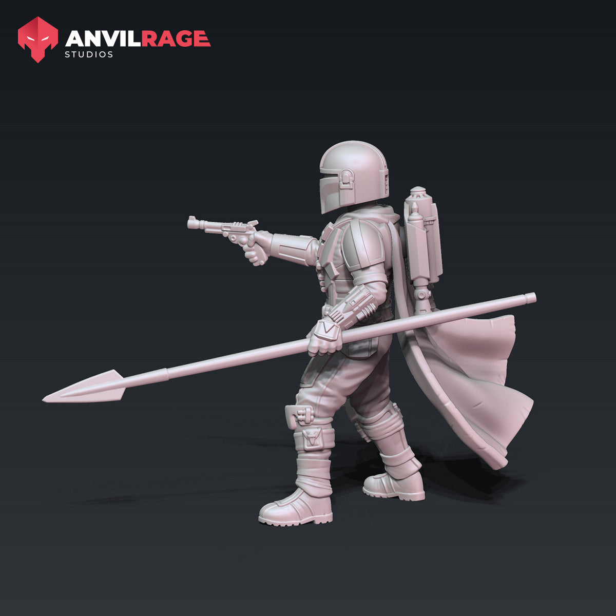 Mercenary Hero - multi part set (Sculpted by ANVILRAGE)