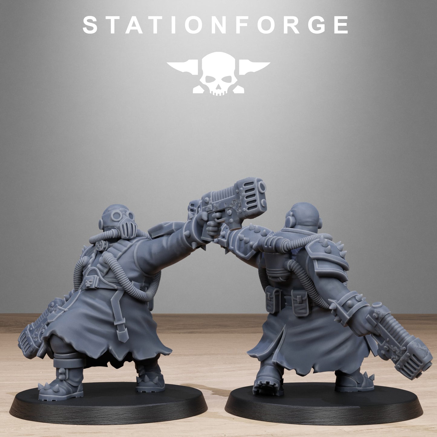 Corrupted Guard Filthcrew Mutants (Sculpted by Station Forge)