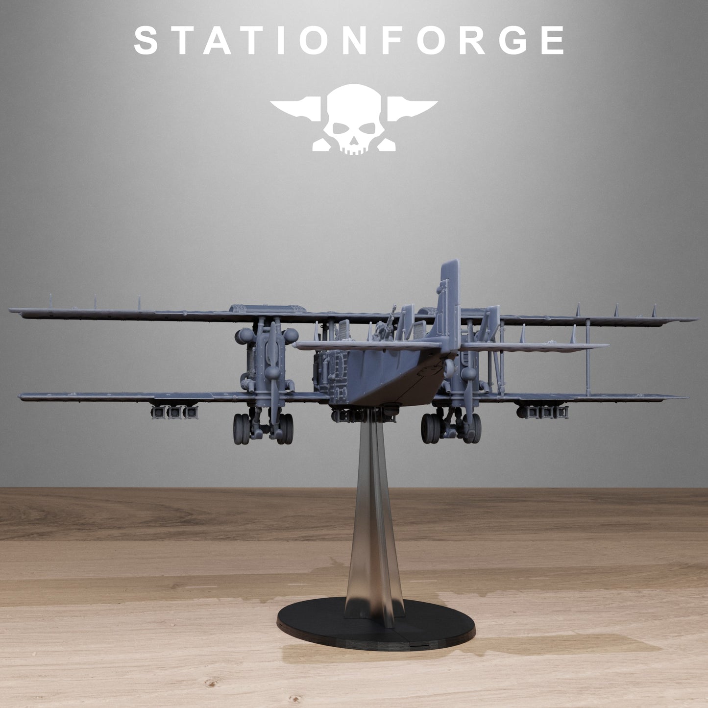 Grimguard Iron Biplane (Sculpted by Stationforge)