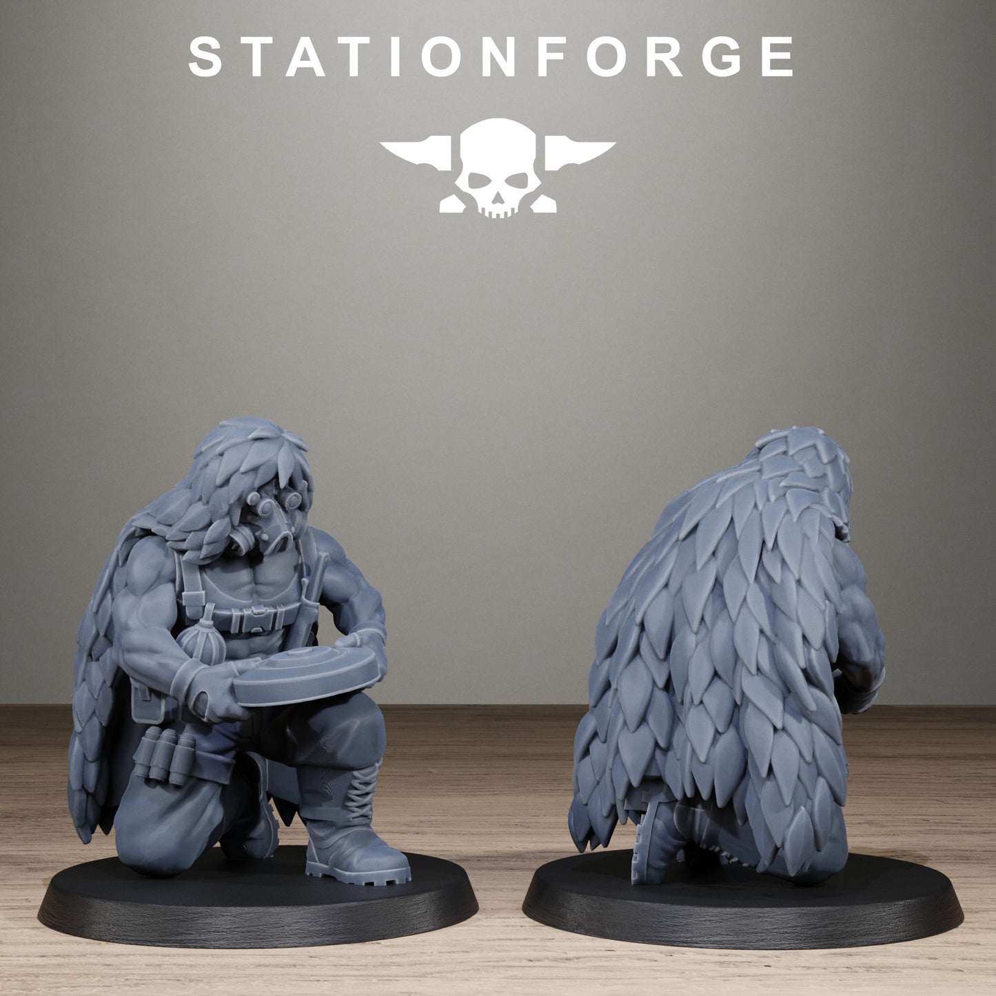 Grimguard Jungle Fighter Snipers (Sculpted by Station Forge)