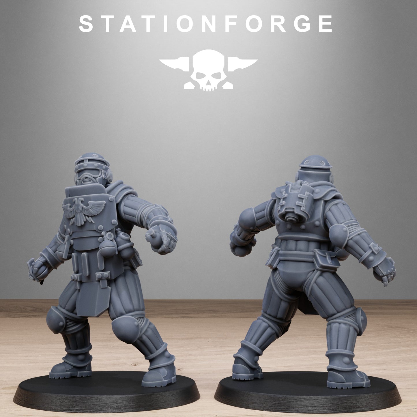 Grimcorp Voidliners - set of 10 (Sculpted by Stationforge)