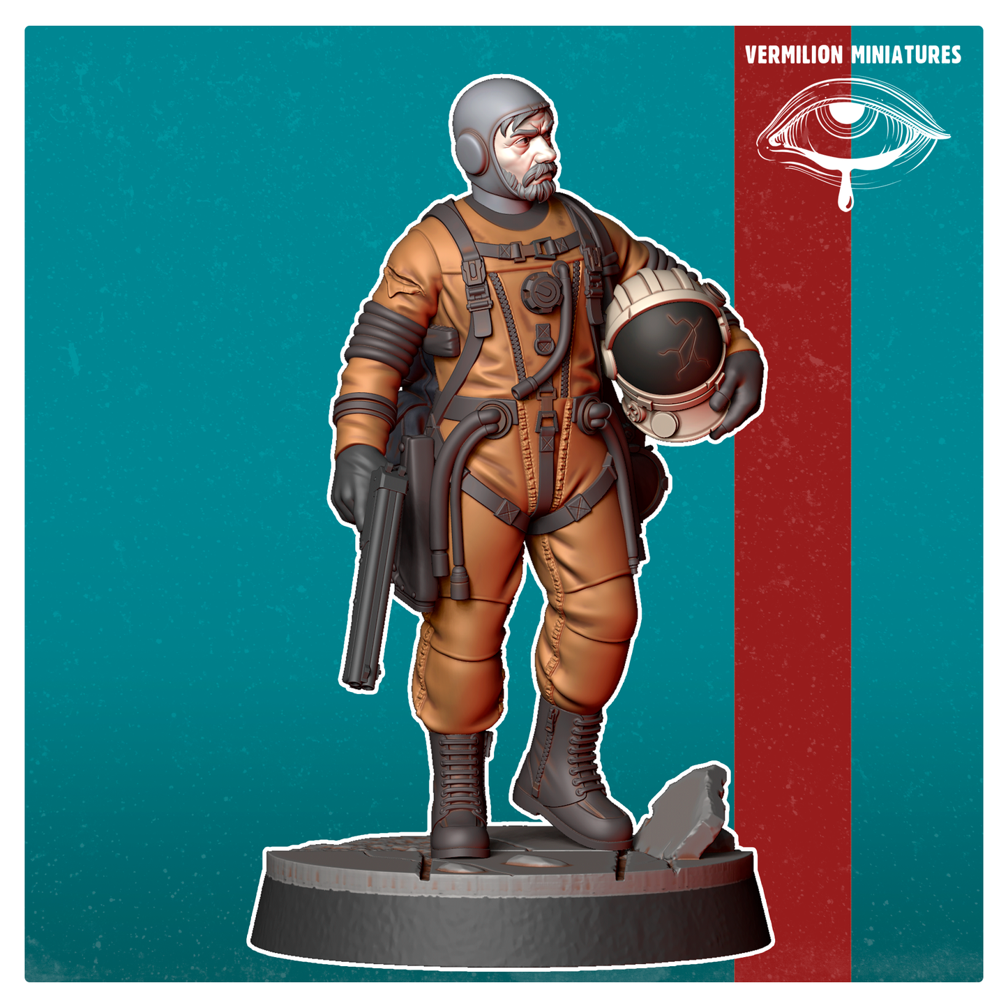 Cosmonaut 4 (Sculpted by Vermillion Miniatures)