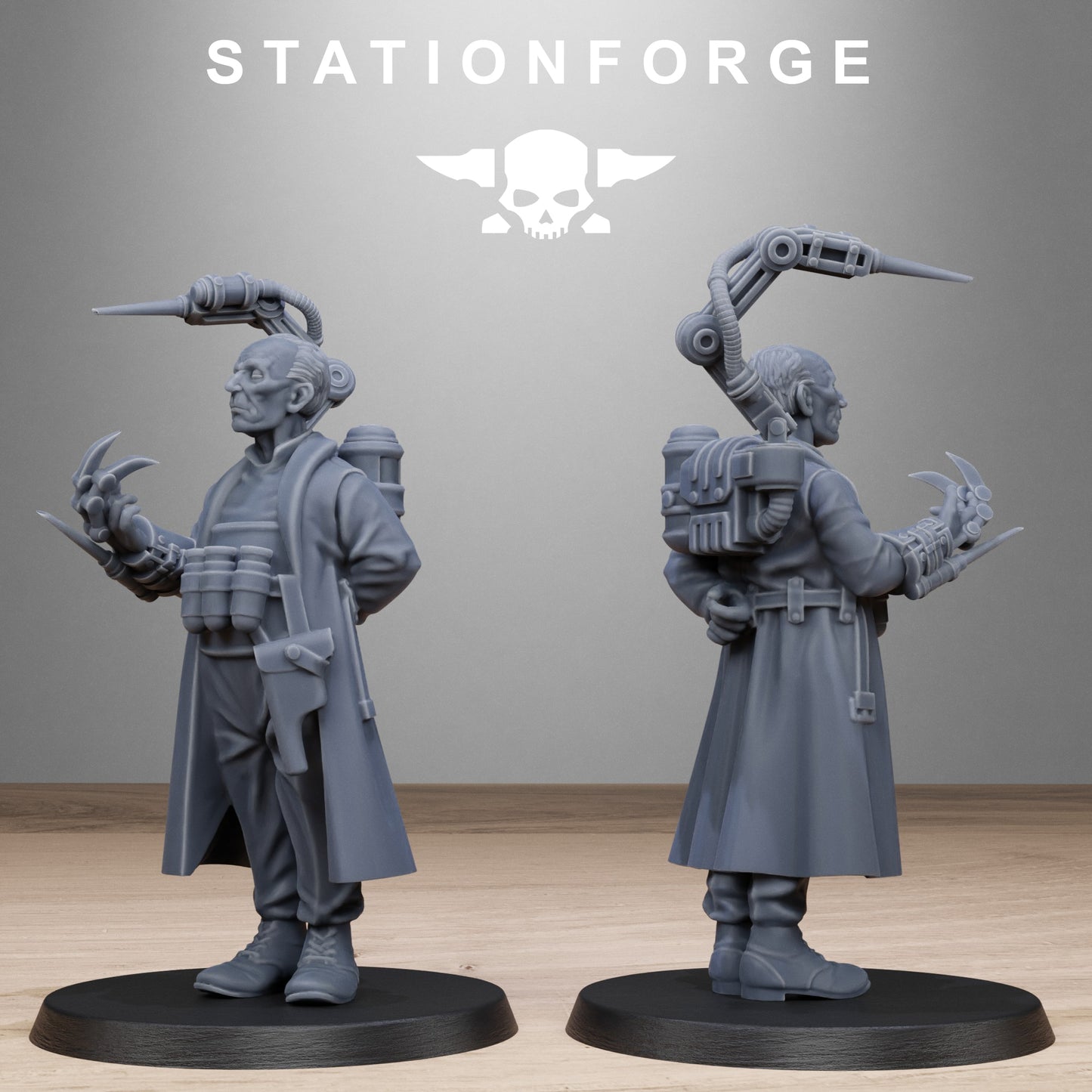 Grimcorp Scrap Operatives (Sculpted by Stationforge)