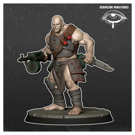 The Pack Overhuman 4 32mm resin miniature by Vermilion Miniatures