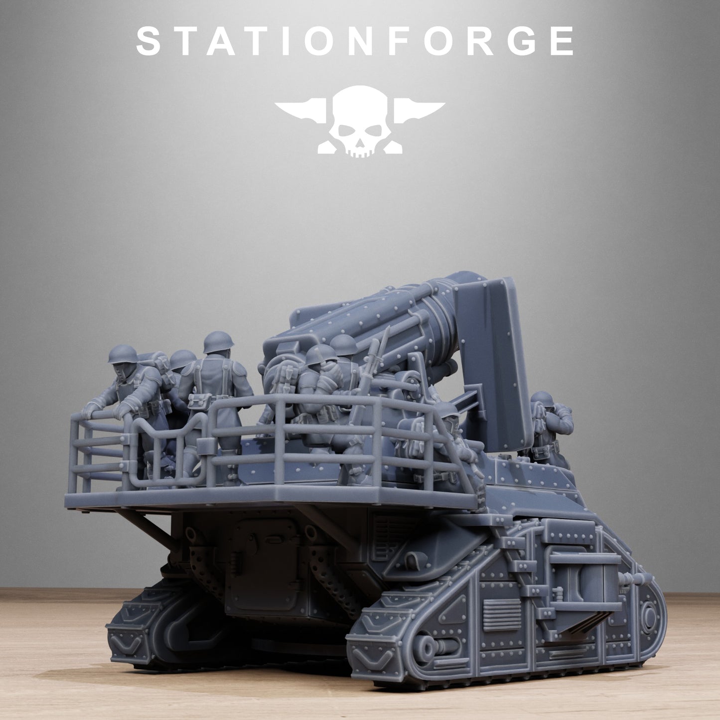 Freeguard Artillery Mini Tank (Sculpted by Stationforge)