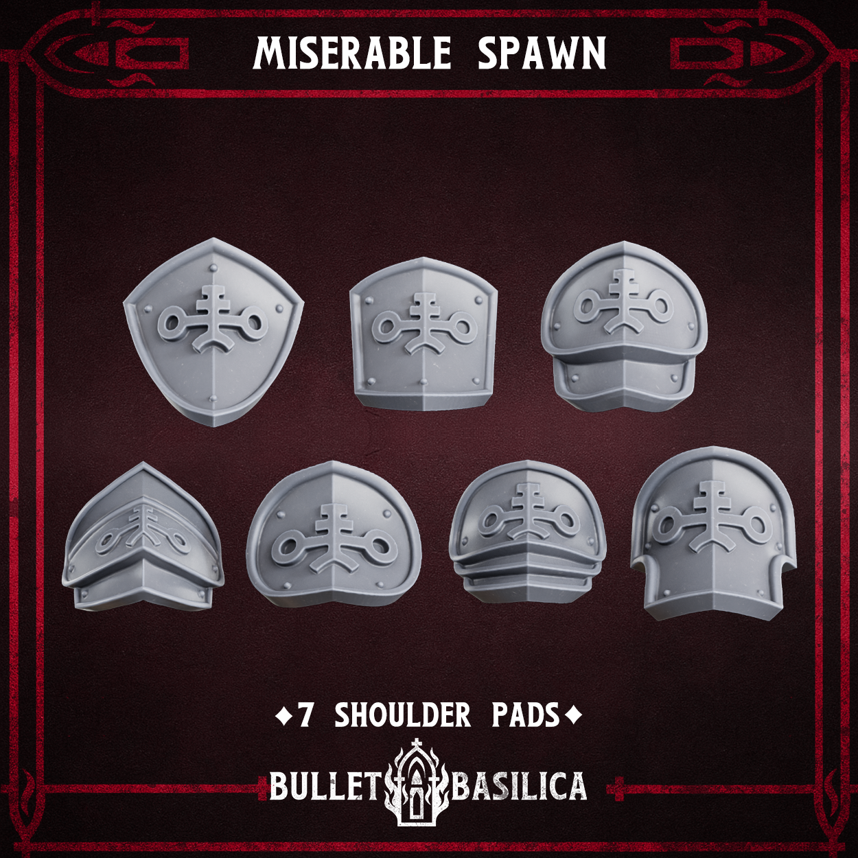 Blasphemic Warfighters Build Kit - Builds 5 (Sculpted by Bullet Basilica)