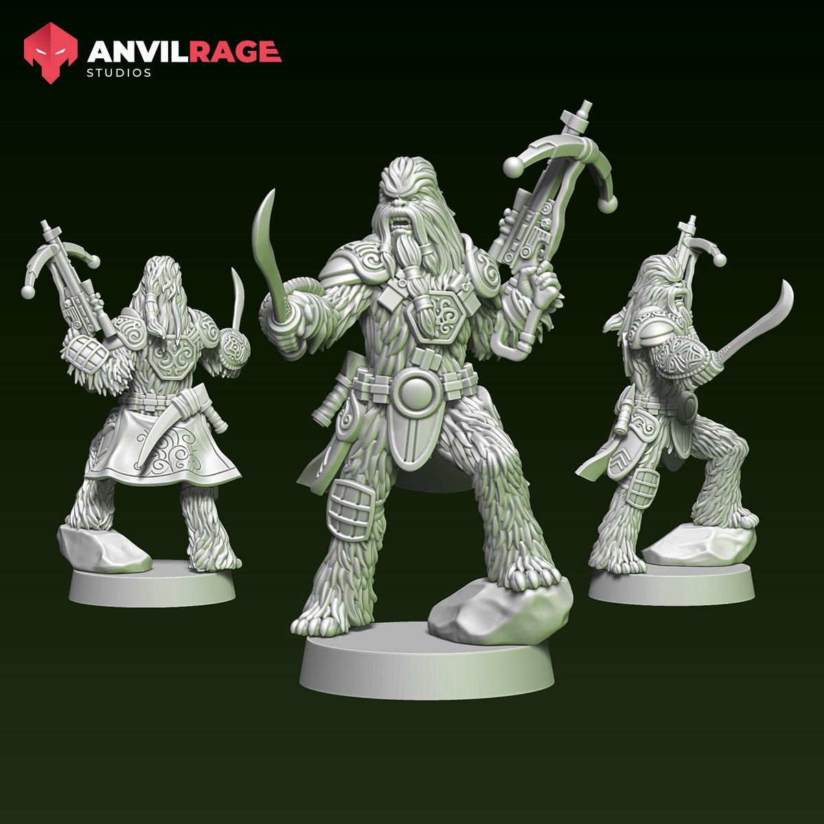 Furry Chieftain miniature