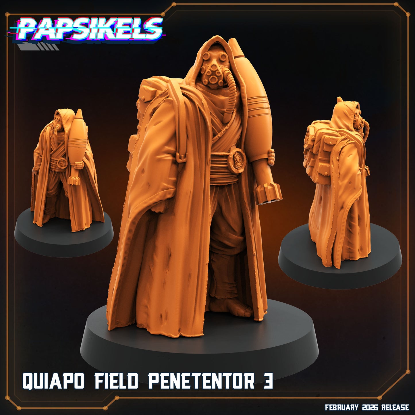 Quiapo Field Penetentors - set of 5 (Sculpted by Papsikels)