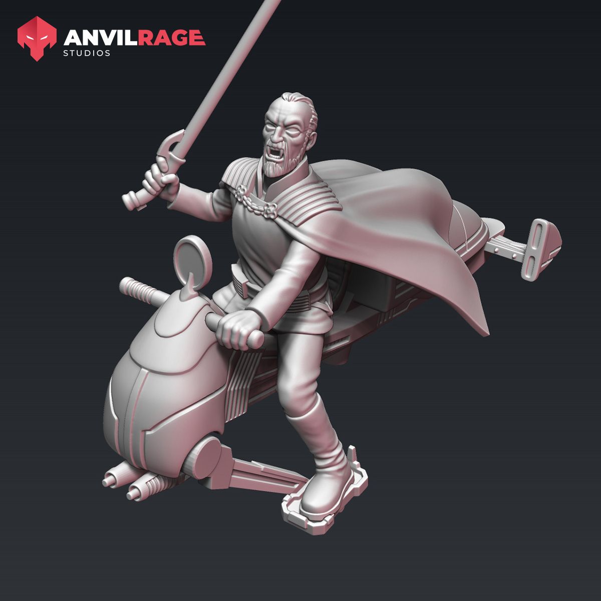 Count Drookula On Speeder miniature