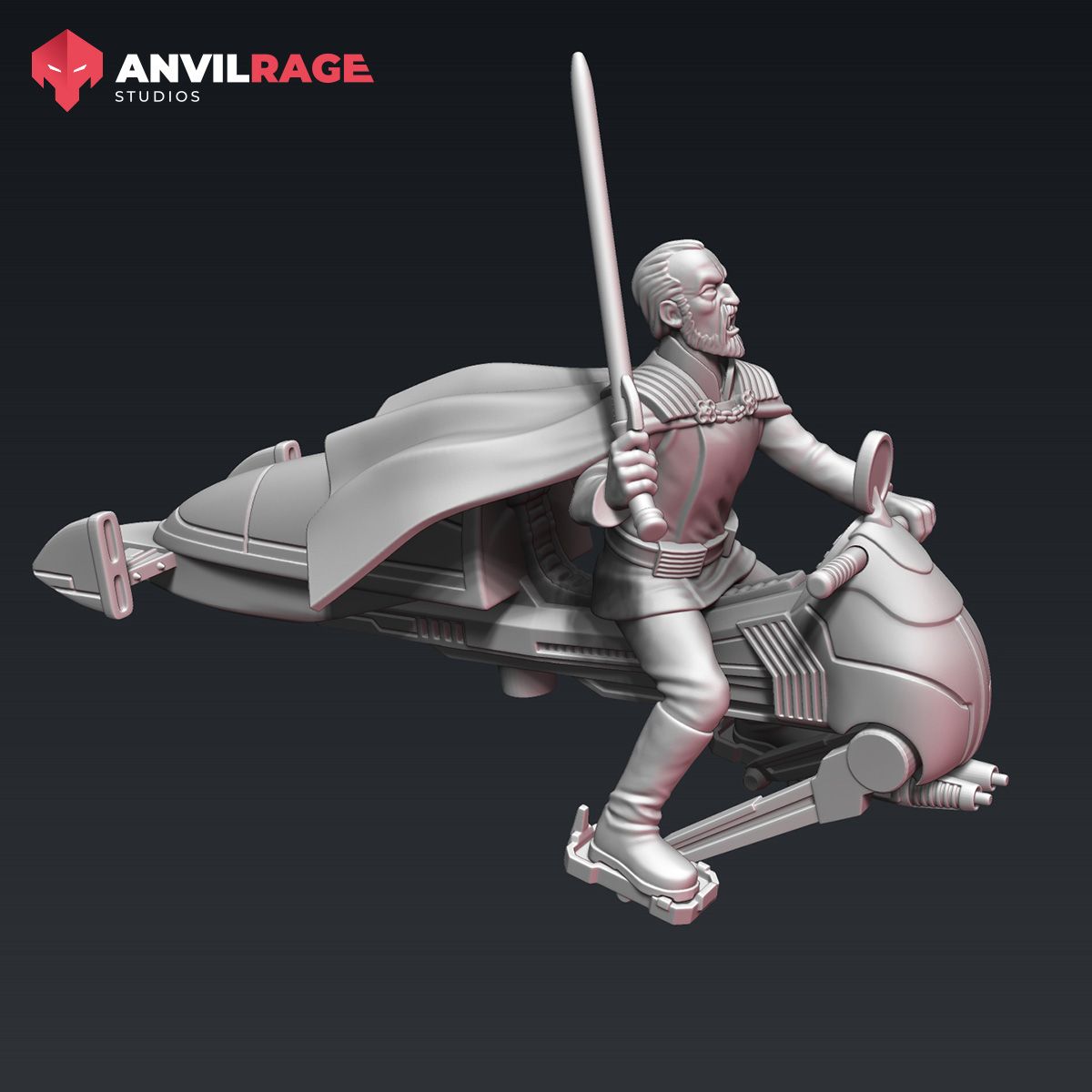 Count Drookula On Speeder miniature