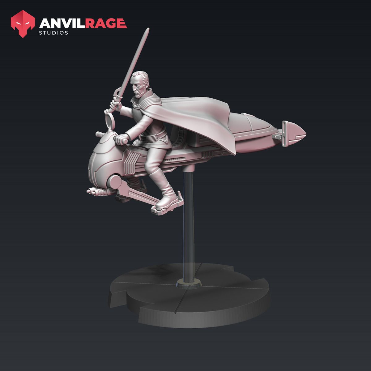 Count Drookula On Speeder miniature