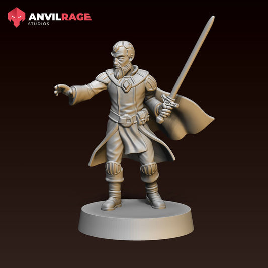 Mandorlin (Sculpted by Anvilrage) - 3D Printed Miniature