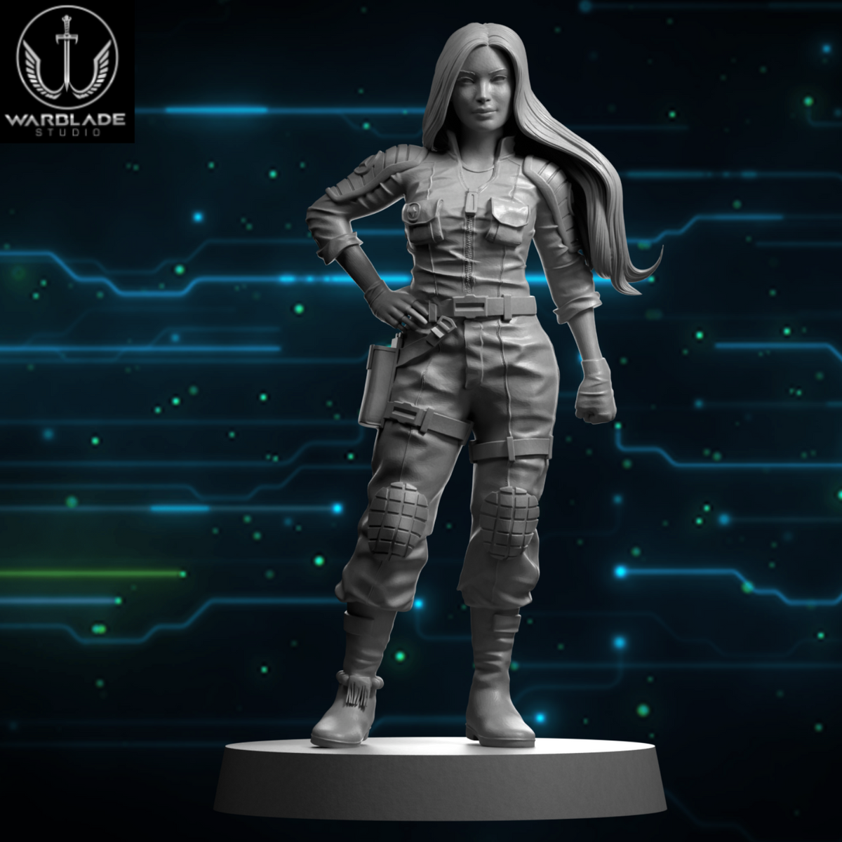 Affie Hollow - Fan Art (Sculpted by Warblade Studios)